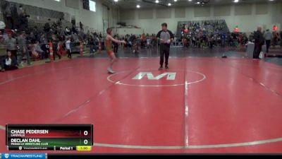 95 lbs Semifinal - Declan Dahl, Pinnacle Wrestling Club vs Chase Pedersen, Lakeville