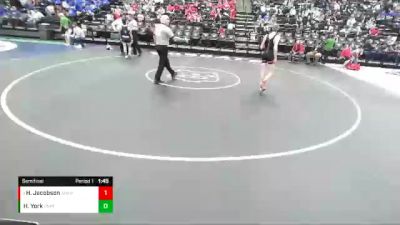 Semifinal - Hanks Jacobson, American Fork vs Hudson York, Corner Canyon