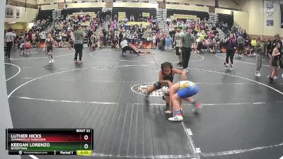 82 lbs Round 1 - Luther Hicks, Summerville Takedown vs Keegan Lorenzo, Rivertown