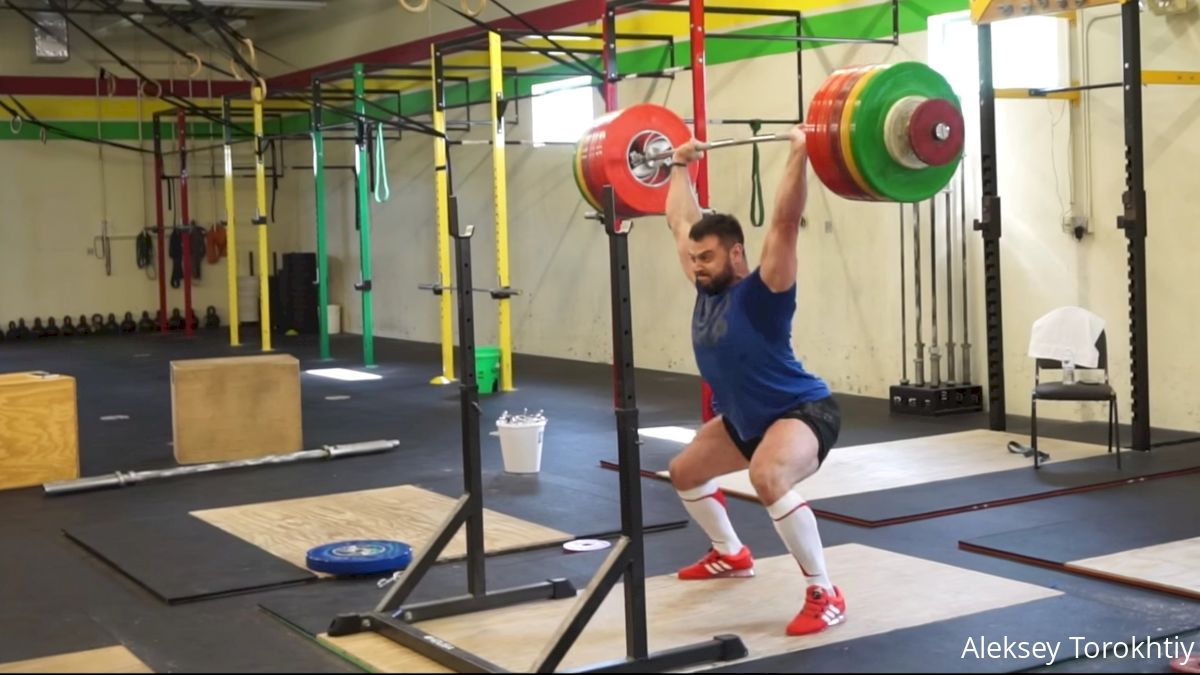 Aleksey Torokhtiy With 407lb Cakewalk