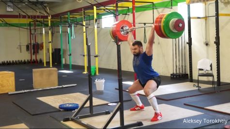 Aleksey Torokhtiy With 407lb Cakewalk