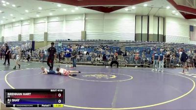 63-67 lbs 1st Place Match - Brennan Hart, MI vs Rj Shay, PA