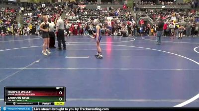 83-85 lbs Round 2 - Harper Welch, Ubasa Wrestling Academy vs Addison Neal, The Best Wrestler