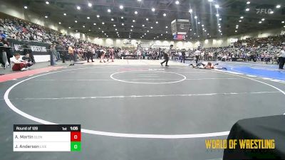 145 lbs Round Of 128 - Aaron Martin, Glendale Mat Club vs Jayden Anderson, Live Training