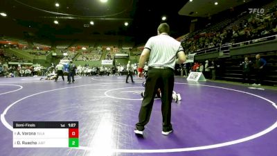 192 lbs Semifinal - Ariana Varona, Tulare Western vs Olivia Ruacho, Justin Garza