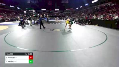 160 lbs Consi Of 32 #2 - Logan Alawneh, Temecula Valley (SS) vs Christian Pebley, Ponderosa (SJ)