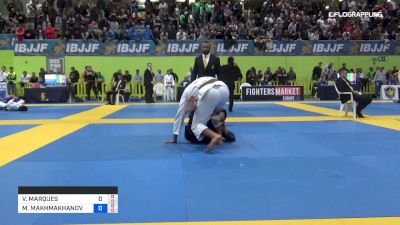 VICTOR MARQUES vs MANSUR MAKHMAKHANOV 2019 European Jiu-Jitsu IBJJF Championship