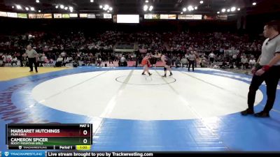 G 185 lbs Cons. Round 2 - Gracie Castillo, Garden Valley Girls vs Brooklyn Richards, Idaho Falls Girls