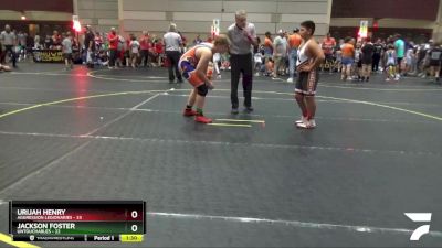 200 lbs Round 1 (6 Team) - Jackson Foster, Untouchables vs Urijah Henry, Aggression Legionaries