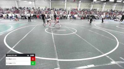 86 lbs Consi Of 8 #2 - Ethan Ban, Darkhorse WC vs Easton Lee, Redskin Wrestling