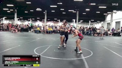 105 lbs Round 2 (4 Team) - Micah Garcia, Rough House vs Riley Alcantar, Centurion WC