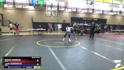 130 lbs Round 1 - Ethan Johnson, Iowa vs Lane Gudenkauf, Iowa