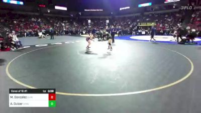 106 lbs Consi Of 16 #1 - Mia Gonzalez, Cupertino vs Athziri Guizar, Long Beach Poly