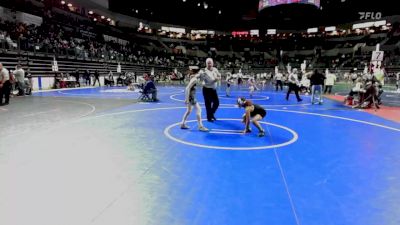 100 lbs Round Of 32 - Shyla Fleetwood, Golden Girls Wrestling vs Joseph Donohue, F.l.o.w.