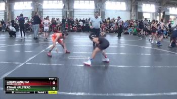 80 lbs Round 1 (6 Team) - Ethan Halstead, Olympia vs Jaxon Sanchez, Daniel Cormier