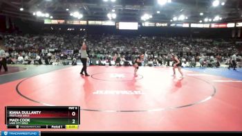 G 132 lbs Cons. Round 3 - Kiana Dullanty, Fruitland Girls vs Madi Cook, Lake City Girls