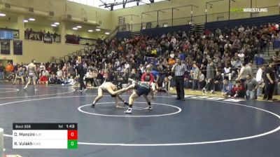 152 lbs Semifinal - Daniel Mancini, Owen J. Roberts vs Ryan Vulakh, Pope John Paul II