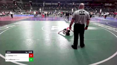 45 lbs Semifinal - Jacob Zellea, Morris Hills vs Kyle LaRocca, Manalapan