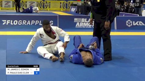 MALACHI JAMES C. EDMOND vs PEDRO PAULO DIAS CLEMENTINO 2024 Pan Jiu Jitsu IBJJF Championship
