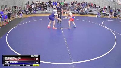 130 lbs Cons. Round 1 - Dominick Palmas, Myrtle Point Mat Club vs Troy Parton, Irrigon