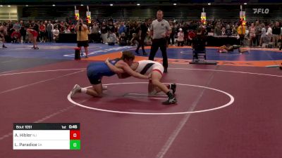 144 lbs Quarterfinal - August Hibler, NJ vs Logan Paradice, GA