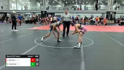 100 lbs Round 9 (10 Team) - Jax Hanson, Whitted Trained Dynasty vs Riley Alcantar, Centurion WC