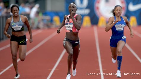 Tori Bowie Wins 200m, Allyson Felix Rio Double Hopes Dashed