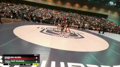 138 lbs Semifinal - Paola Ruiz Saldana, Caldwell vs Madeline Hilmen, Del Oro