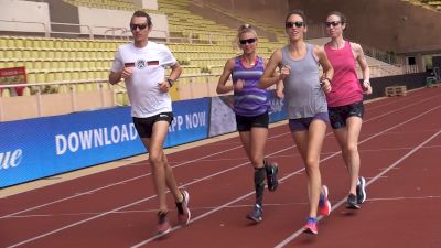 Monaco DL Pre-Meet Routine with Bayer, Mackey, Grunewald, Semenya, and more!