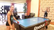 Fikowski Walks Us Around the Hotel, Margaux & Meg Play Air Hockey