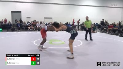 170 lbs Finals (2 Team) - Dom Dotson, Poway vs Elijah Penton, Kansas Marshals