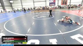 60 lbs Rd# 3 12:00pm Friday - Jackson Beegle, Nauman Green vs Rylan Haremza, Crass Trained