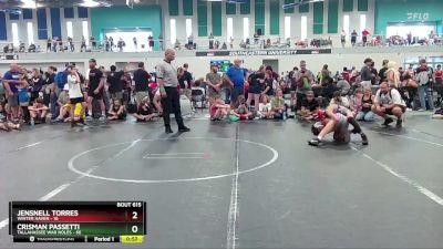 88 lbs Semifinal - Crisman Passetti, Tallahassee War Noles vs Jensnell Torres, Winter Haven