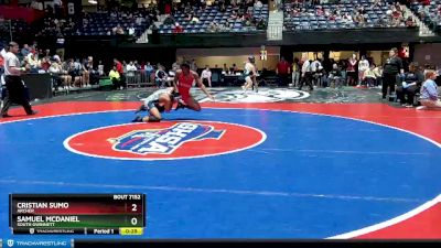 7A-165 lbs Cons. Round 2 - Samuel McDaniel, South Gwinnett vs Cristian Sumo, Archer