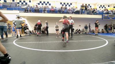 130 lbs Rr Rnd 1 - Marilynn Edwards, Wagoner Takedown Club vs Clara Paschall, Broken Arrow Wrestling Club