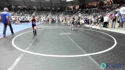 55 lbs Quarterfinal - Kross Greer, Salina Wrestling Club vs Lawson Mortimer, Lions Wrestling Academy