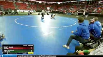 D3-182 lbs Champ. Round 1 - Riley Klar, Aquinas vs Bryce Galle, Lancaster