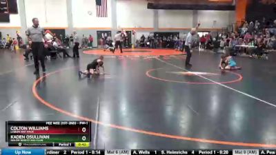 Cons. Semi - Colton Williams, Lisbon Mat Pack vs Kaden Osullivan, Solon Wrestling Club