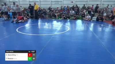 160 lbs Pools - Easton Spaulding, Tri-State Elite vs Thane Meeker, Black Iron Society