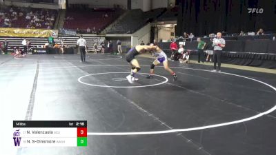 141 lbs Round Of 32 - Noah Valenzuela, Grand Canyon vs Nathan Swanson-Dinsmore, Washington