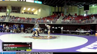 132 lbs Champ Round 1 (16 Team) - Scottie Meier Jr, Lincoln East vs Drew Galyen, Norfolk