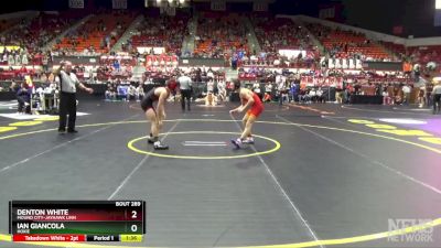 3-2-1A 120 Quarterfinal - Ian Giancola, Hoxie vs Denton White, Mound City-Jayhawk Linn