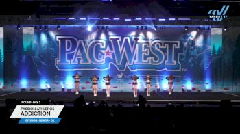 Passion Athletics - Addiction [2024 L1 Senior - D2 Day 2] 2024 PacWest Grand Nationals