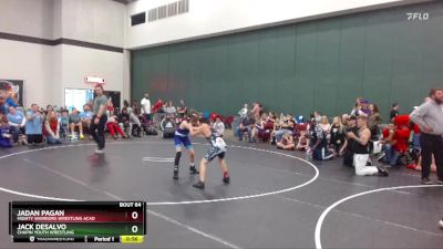 85 lbs Round 3 - Jack DeSalvo, Chapin Youth Wrestling vs Jadan Pagan, Mighty Warriors Wrestling Acad