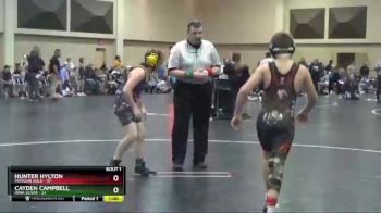 116 lbs Finals (2 Team) - Cayden Campbell, Iowa Silver vs Hunter Hylton, Missouri Gold
