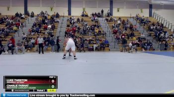 285 lbs Cons. Round 4 - Charlie Farhat, Ridgewater Community College vs Luke Tweeton, University Of Mary