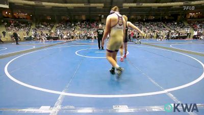 195 lbs Quarterfinal - Brohk Townley, Pawhuska Elks Takedown vs Seth Battenfield, Bristow Youth Wrestling