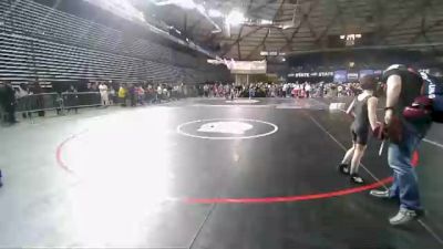 56 lbs Quarterfinal - Micah Eaton, Montesano Mad Dogs Wrestling vs Lucas Gallardo, Olympia Wrestling Club