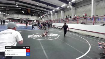 90 kg Rr Rnd 5 - Eli Kop, Mcwc vs Brody Gherardini, Team Grand Valley Elite