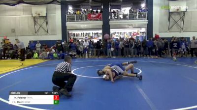 120 lbs Round of 64 - Hunter Petchar, Shaler vs Logan Macri, Canon McMillan